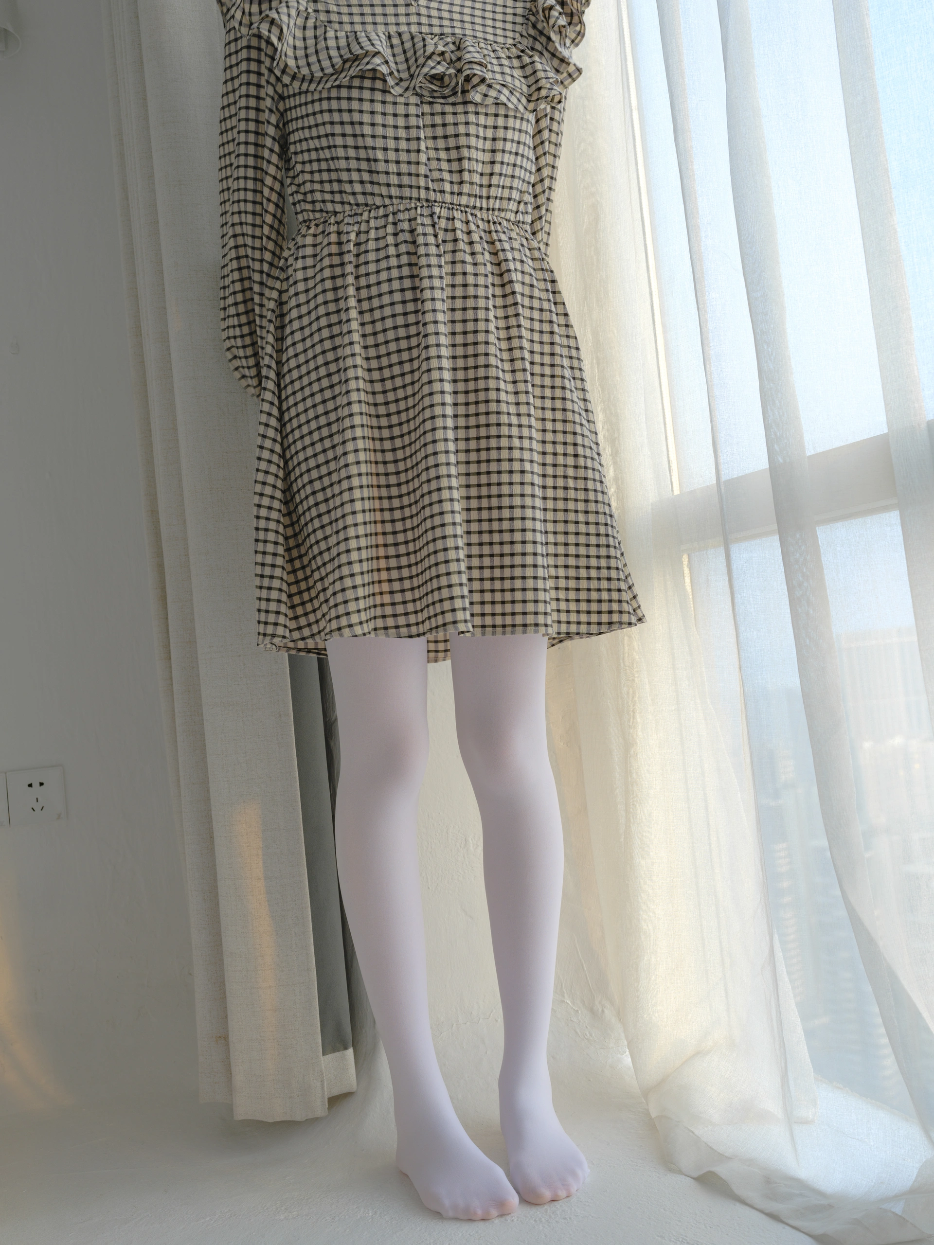 森萝财团写真 – aika 白丝 80D插图1